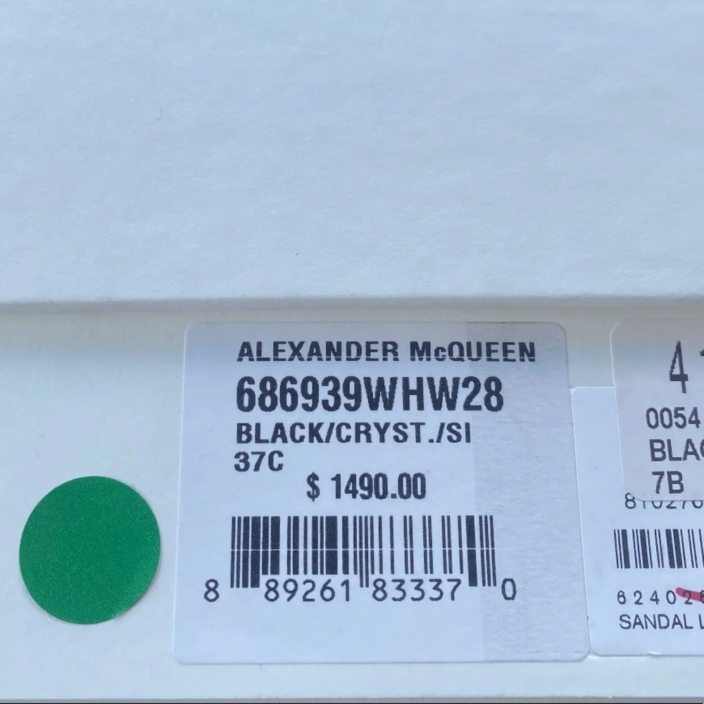 Alexander McQueen Crystal-Embellished High-Heel Sandals - Picture 8 of 11